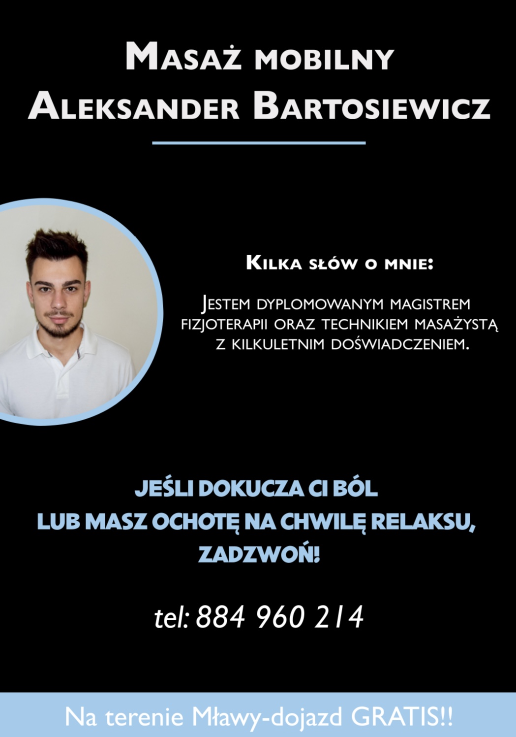 Aleksander Bartosiewicz - fizjoterapeuta